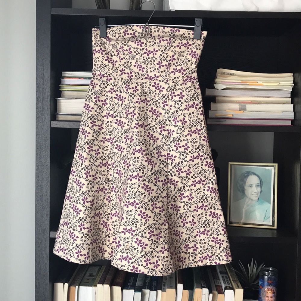Strapless floral gap dress with built in bra